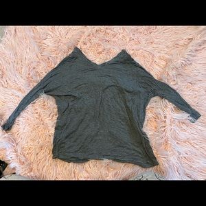 Forever 21 Off The Shoulder Slouch Shirt